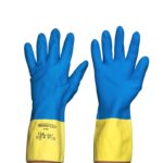 Rubberex Heveaprene (neoprene on latex) double-layer gloves against chemicals and oils